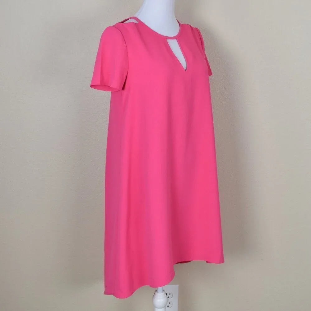 Trina Turk Floramaria Dress Pink - 4 - Picture 6 of 11